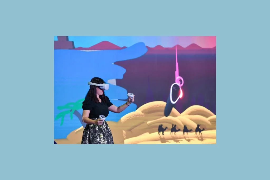 بازی های هیجان انگیز در نمایشگاه آرت دبی