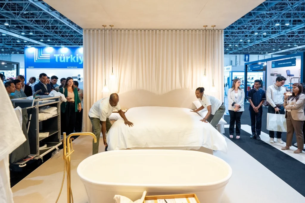 غرفه های نمایشگاه بین المللی The Hotel Show در دبی